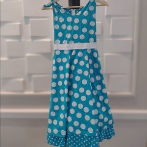 Rare Editions polkadot dress
